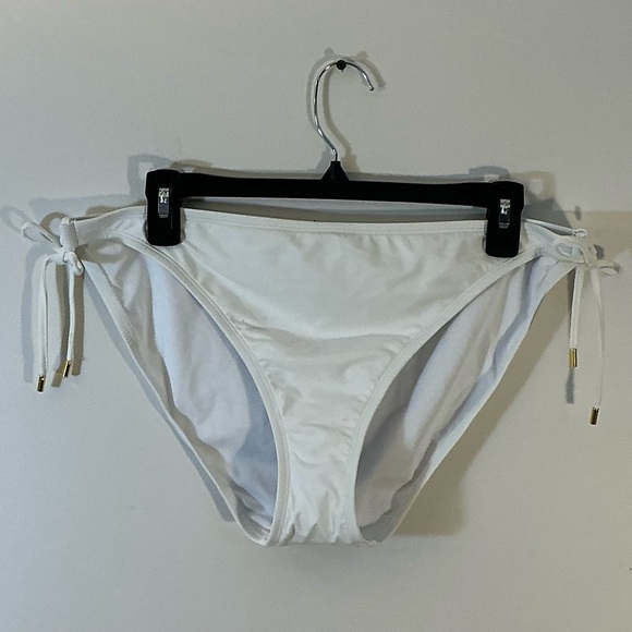 NWT BLEU by Rod Beattie White Side-Tie Bikini Bottom – Size 14 - Picture 2 of 6